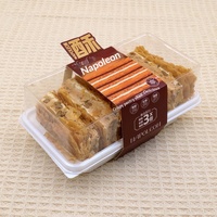 Nouvelle boîte d'emballage rectangulaire personnalisable en PET de qualité alimentaire, estampée à chaud, pour gâteaux, modèle BOHE Dream Dragon Dirty Roll, deux pièces