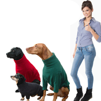 Großhandel Polartec Fleece Hundekleidung Winter Warme Welpen-Pullover für Große Rassen Damen Hundebekleidung Chien Ropa Ropa Style