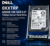 Untuk Dell 0XXTRP 600GB SAS 10K RPM 2.5" SFF Enterprise Disk Drive untuk Server