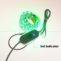 Câble variateur de luminosité USB 5V à interrupteur tactile continu avec conducteur en cuivre pur et gaine en PVC pour bandes LED et lampes