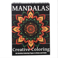 Cahiers de coloriage professionnels de haute qualité pour adultes, pour dessin au crayon et peinture, destinés aux étudiants
