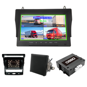 Cisbo video điểm mù Radar Sensor Proximity Waring Hệ Thống Cảnh báo kết hợp máy ảnh và màn hình với 40m phát hiện - Product Image 1