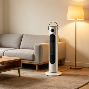 Chauffage cube PTC en carbone à 360°, 2000W, 2 modes, réflexion de chaleur miroir, protection anti-renversement, silencieux, économie d'énergie, UE - Product Image 5