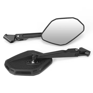 Nouveau rétroviseur universel pour moto - Lentille HD anti-distorsion en fibre de carbone, grand angle, modifié et universel - Product Image 1