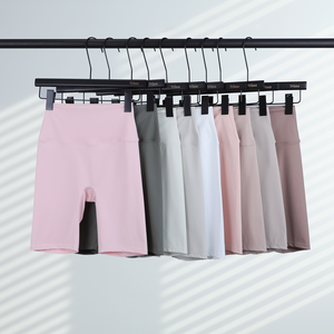 ชุดโยคะผู้หญิง ซิปสีทอง เสื้อแจ็คเก็ตออกกำลังกายแห้งเร็ว ระบายอากาศดี สำหรับวิ่ง พร้อมโลโก้ ขายส่ง บรา กางเกงขายาว เสื้อแจ็คเก็ต เสื้อคลุม ชุดออกกำลังกาย - Product Image 6