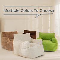 Vente chaude Écologique Poche Grand Paresseux Sol Chaise Géant Pouf Canapés Pour Adultes