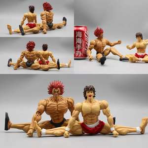 1/12 Son Of Ogre Hanma Baki Hanma <span class=keywords><strong>Yujiro</strong></span> cuatro cabezas talladas Anime acción colección figuras modelo juguete versión de alta calidad - Product Image 5