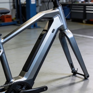 Custom Aluminum Alloy <strong>Frame</strong> for <strong>Fat</strong> <strong>Ebike</strong> Electric Mountain Bike City EMTB Beach Lightweight Solid Structure 150 kg 200kg - Product Image 2