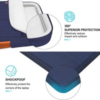 Funda Promocional para Portátil de 13-14 Pulgadas, Bolsa Ecológica para Computadora de Negocios con 2 Bolsillos y Asa de Nailon