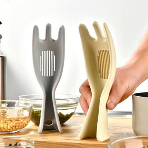 Nouvelle cuillère-écumoire en silicone écologique pour séparer le riz, filtrer les haricots et les céréales, et égoutter - Product Image 2