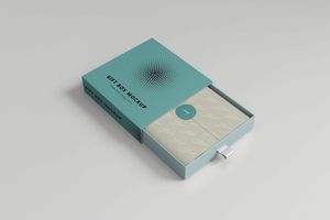 กล่องบรรจุภัณฑ์เครื่องประดับแบบแข็ง ทำจากวัสดุรีไซเคิล พร้อมฝาปิดแม่เหล็ก พิมพ์โลโก้ได้ตามต้องการ สีดำเคลือบด้านหลากสี - Product Image 3