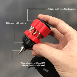 Multi Bit <b>Screwdriver</b> Set 13 In 1 Mini Portable Cross Phillips Bits For Diy Repair Tools - Product Image 3