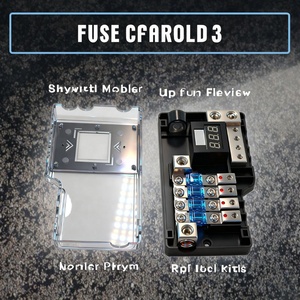 Bloque <span class=keywords><strong>de</strong></span> Distribución <span class=keywords><strong>de</strong></span> Energía con <span class=keywords><strong>Fusibles</strong></span> HD <span class=keywords><strong>de</strong></span> 4 Circuitos 0-4GA, Caja Divisora <span class=keywords><strong>de</strong></span> Dos a Cuatro con Pantalla <span class=keywords><strong>de</strong></span> Voltaje <span class=keywords><strong>para</strong></span> Audio <span class=keywords><strong>de</strong></span> Coche y Soporte <span class=keywords><strong>de</strong></span> <span class=keywords><strong>Fusibles</strong></span> <span class=keywords><strong>para</strong></span> Luces LED - Product Image 5