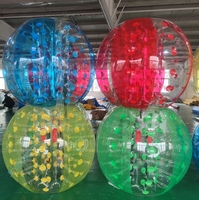 Balle Zorb gonflable, balle de collision humaine, balle de neige, balle tactile, balle de football sur herbe, matériau TPU/PVC, écologique