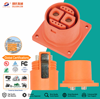 Connecteur de courant élevé 2+8 200A, prise/prise de courant, contact en cuivre, boîtier en nylon, adaptateur d'alimentation pour moteurs industriels/extérieurs/électriques