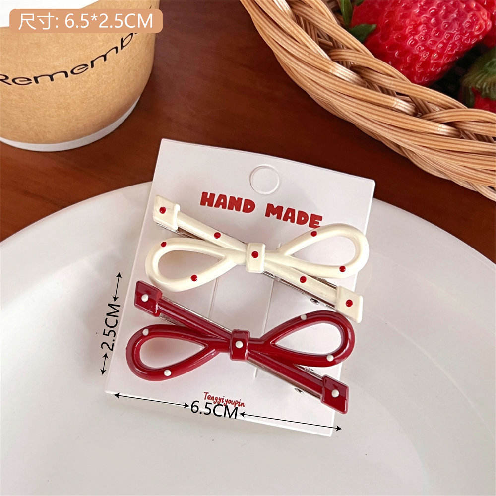 กิ๊บติดผมโบว์1อันไม่มีการ์ด