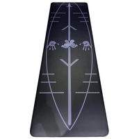Tapis de Yoga et Tapis de Surf Pop-Up en Caoutchouc Naturel et PU Personnalisé
