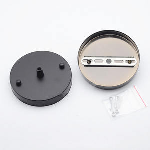 <span class=keywords><strong>Punta</strong></span> de sartén de techo, disco sentado, chasis de hierro forjado, base de candelabro para restaurante, accesorios de fijación de iluminación - Product Image 1