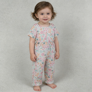 En stock : Combinaisons d'été pour petites filles, vêtements boutonnés pour bébés et tout-petits, style boutique, vente en gros, prix usine - Product Image 2