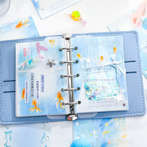 แผ่นฟลิปชาร์ท M5 30ชิ้น/แพ็คสำหรับเปลี่ยนโน้ตแผ่นติดกาวรูปหัวใจรูปภาพบทกวีตีนกบรูปการ์ตูนแบบเจาะรู - Product Image 4