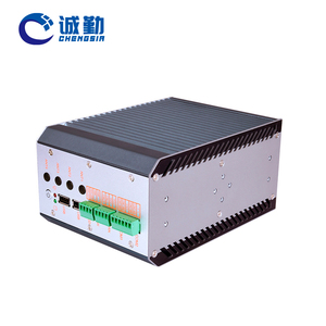 Ordinateur industriel personnalisé Din Rai Core Ultra-U/H Ultra-125U/Ultra-125H, hébergement X86, double LAN, sans ventilateur, mini PC embarqué - Product Image 2