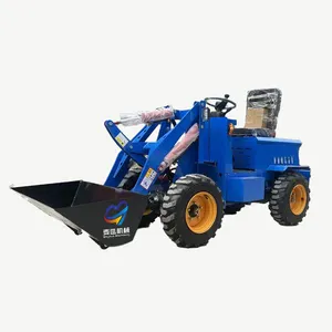 Mini Loader Diesel Log Grijper Vork Telescopische Wiellader Shovel Loader Te Koop