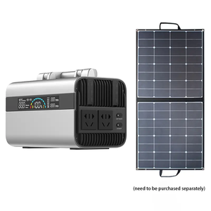 <b>Solar</b> Generator Power Station 600W Pure Sine Wave Outdoor Use Emergency Portable Outdoor Power Station <b>Mini</b> <b>Solar</b> Generator G300 - Product Image 6