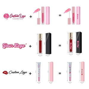 Oem Matte Không Thấm Nước Son Môi Kem Mỹ Phẩm Trang Điểm Hữu Cơ Khỏa Thân Vegan Son Bóng Nhà Cung Cấp Rõ Ràng Long Lanh Nhãn Hiệu Riêng Màu Đỏ Son Bóng - Product Image 5