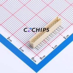 HCZZ0002-15 Wire-to-Board Pin Header Bent Lead Through Hole,P=1.5mm Connector 1x15P 1.5mm Right Angle Insert ZH - Product Image 1
