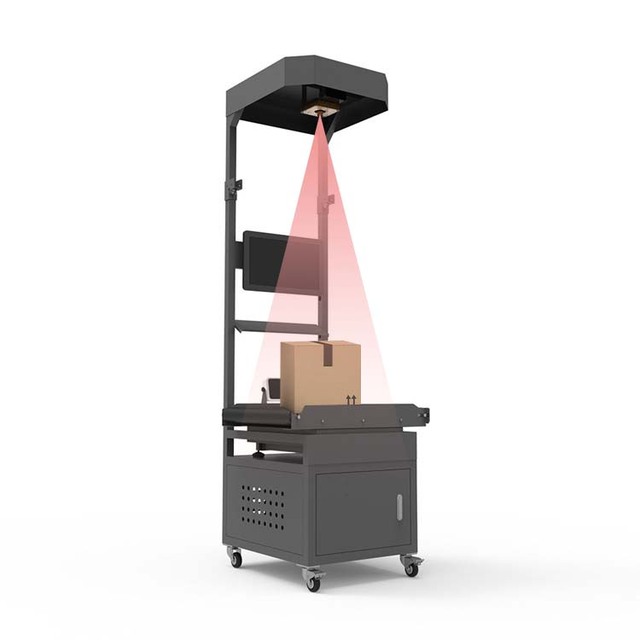 High Quality DWS Static Dimension Weight Scanning Machine Fast Automatic Barcode Scanner Automated Conveyor Weight Scanner