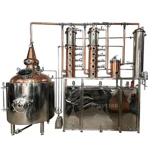 1000L 2500L công nghiệp nhiều cột CHỈNH LƯU vẫn Ethanol Vodka chưng cất để bán rượu chưng cất