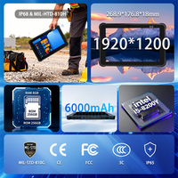 Tablet PC Industrial Resistente de 10 Pulgadas OEM/ODM, con NFC, Huella Dactilar, Windows I5, IP65, Resistente al Agua, 4G, 5G, Personalizable