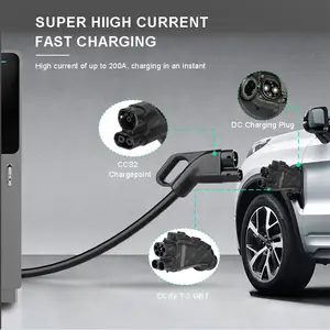 Chademo – adaptateur Ccs2 vers Gb/t pour véhicule électrique, adaptateur cc Combo pour voiture, adaptateur Ccs vers Gbt pour Tesla