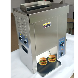 Chuyên nghiệp CE thức ăn nhanh Hamburger bánh mì nướng bánh mỳ tự động Burger Bun nướng bánh mỳ giá Burger Bun dọc Máy nướng bánh mỳ - Product Image 5