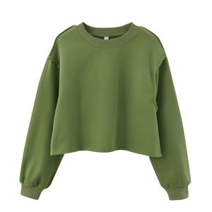 Sudadera de Forro Polar Personalizada Roja para Mujer, con Hombros Caídos, Cuello Simulado, Holgada y Cómoda, Venta al por Mayor, Estilo Urbano para EE. UU., Reino Unido y Europa - Product Image 1