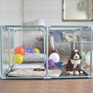 plexiglass dog pen