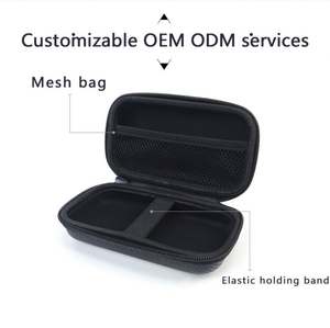 Étui de luxe personnalisé en EVA avec fermeture éclair pour protège-tibias de football miniatures - Sac de rangement imperméable et durable - Product Image 4