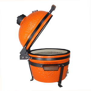 Parrilla Kamado de Cerámica Premium Auplex Small Komodo de 16 Pulgadas <span class=keywords><strong>con</strong></span> <span class=keywords><strong>Asador</strong></span> Giratorio de Acero Inoxidable, Ahumador, Barbacoa de Carbón y Dispositivos de Seguridad - Product Image 5
