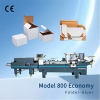 Máquina automática para fabricar cajas corrugadas 3A 800A-2 para cajas rectas de cartón corrugado tipo E