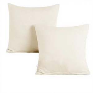 Home Decorative Square 18x18 Inch <b>Throw</b> Pillow Cover Solid Color Cushion Covers for Hotel Use - Product Image 4