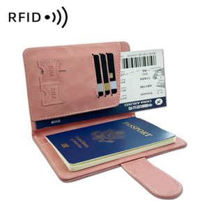 Portefeuille de voyage <span class=keywords><strong>en</strong></span> <span class=keywords><strong>cuir</strong></span> PU avec fermeture magnétique pour cartes de crédit et <span class=keywords><strong>passeport</strong></span> – Vente <span class=keywords><strong>en</strong></span> gros - Product Image 4