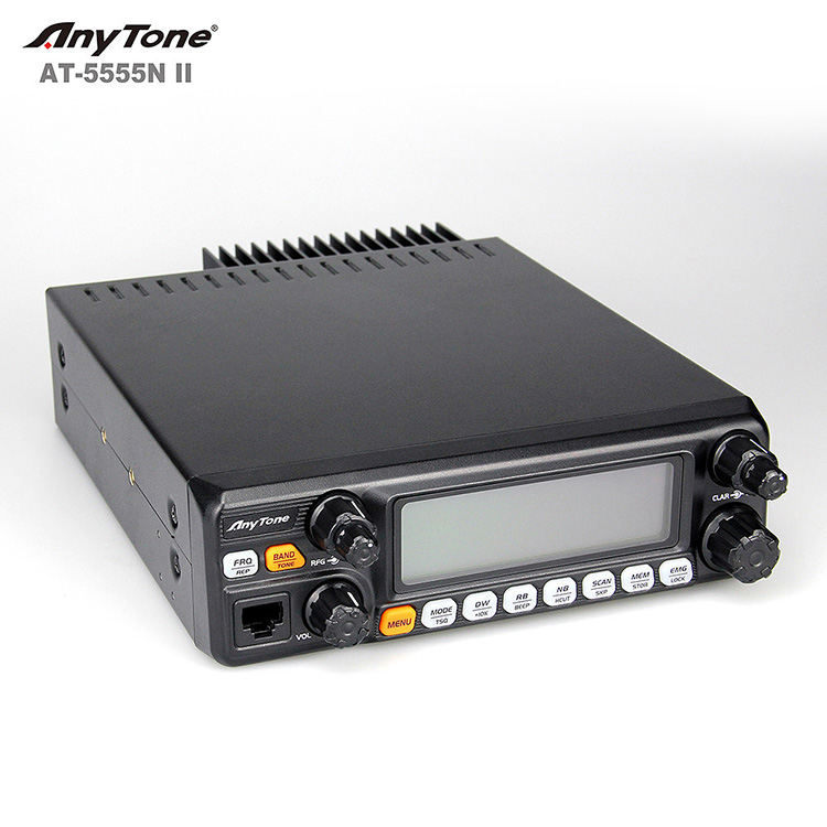 Radio Seluler AnyTone 5555N II Daya Tinggi CB Radio AM FAM SSB Transceiver 27 Mhz Radio Komunikator Walkie Talkie