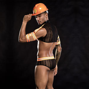 High Quality Men <strong>Sexy</strong> Cosplay Costume <strong>Sexy</strong> <strong>Fireman</strong> Underwear for Men - Product Image 3
