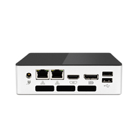 PC industriel embarqué sans ventilateur OEM ODM Intel Core I3 I5 I7 I9 avec 2 ports LAN, 6 ports RS232 RS485 et GPIO pour l'automatisation industrielle et les passerelles IoT