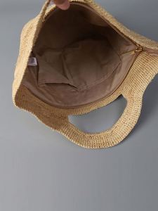 กระเป๋าสานราฟเฟียสุดหรู ทำมือ สำหรับฤดูร้อน ชายหาด ท่องเที่ยว วันหยุด - Product Image 4