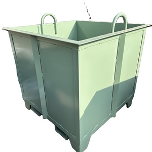 Hot Sale Recycling Garbage Cans Outdoor Waste Bin Carbon Steel Dust Bin
