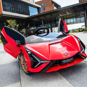 Voiture électrique pour enfants Lamborghini SIAN sous licence, <span class=keywords><strong>jouet</strong></span> à bascule, quatre roues motrices, télécommande, <span class=keywords><strong>poussette</strong></span> pour bébés de 2 à 4 ans, vente en gros - Product Image 6