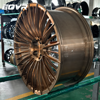 Rines de Aleación EVOR Forjados Personalizados de Lujo Monobloque para Autos 5x120 5x114.3 5x112 5x130 de 15 a 26 Pulgadas para Benz Cadillac