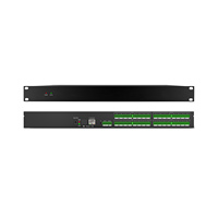 Processeur de signal numérique FHB 16x16, mélangeur audio matriciel DSP avec mixage automatique AFC AGC, alimentation fantôme 48V