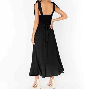 Nuevo Vestido Midi Elegante Estilo Europeo y Americano para Mujer, Falda Camisola con Temperamento Francés para Dama - Product Image 5